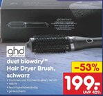 duet blowdry Hair Dryer Brush, schwarz im Angebot bei Netto Marken-Discount in Fulda duet blowdry Hair Dryer Brush, schwarz Angebote von ghd bei Netto Marken-Discount Fulda für 199,00 €