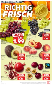 Obst im aktuellen Kaufland Prospekt (Leipzig) Obst im Kaufland Prospekt "Hier bin ich richtig" mit 66 Seiten (Leipzig)
