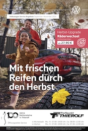 Volkswagen Prospekt für Erbach: "Mit frischen Reifen durch den Herbst", 1 Seite, 01.09.2024 - 30.11.2024