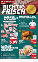 Halbes Schwein Angebot im aktuellen Kaufland Prospekt auf Seite 42