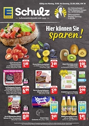 EDEKA Prospekt für Weilheim: "Aktuelle Angebote", 2 Seiten, 17.08.2026 - 22.08.2026