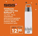 Trinkflasche Total Clear One MyPlanet von SIGG im aktuellen V-Markt Prospekt für 12,00 €