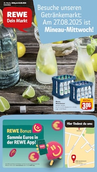 REWE Prospekt der Woche "Dein Markt" Seite 1, 25.08.2025 bis 30.08.2025 für Ahlerstedt Aktueller REWE Prospekt "Dein Markt" Seite 1 von 30 Seiten für Ahlerstedt
