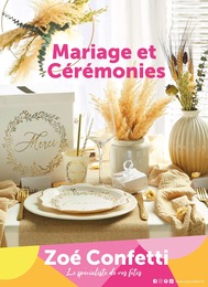 Catalogue Centrakor à Colomiers, avec 5 pages Prospectus Centrakor à Colomiers, "Mariage et cérémonies", 5 pages, 16/05/2022 - 29/05/2022