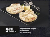 Coquille Saint-Jacques à la bretonne dans le catalogue Carrefour