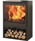 Poêle à bois PANADERO SAPHIR ecodesign noir, 7.1 kW en promo chez Weldom Villepinte à 1 040,00 €