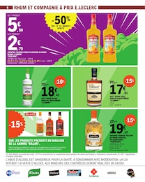 Offre Rhum Arrangé dans le catalogue E.Leclerc du moment à la page 6