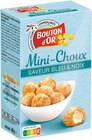 Mini-choux saveur bleu & noix - BOUTON D'OR dans le catalogue Intermarché Super