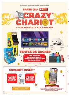 Catalogue Auchan Hypermarché de la semaine 44, "25 JOURS AUCHAN", page 2, 27/10/2026 - 01/11/2026 Prospectus Auchan Hypermarché en cours, "25 JOURS AUCHAN", page 2 sur 44