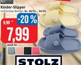 Aktuelles Kinder-Slipper Angebot bei Kaufhaus Stolz in Lübeck ab 7,99 €