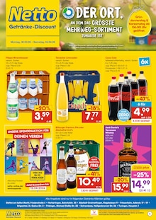 Netto Marken-Discount Prospekt DER ORT, AN DEM DU IMMER AUSGEZEICHNETE PREISE FINDEST. mit 6 Seiten