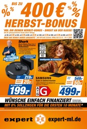 expert Elektromärkte Prospekt der aktuellen Woche mit 12 Seiten, gültig von 25.10.2025 bis 01.11.2025, in Basthorst und Umgebung Aktueller expert Elektromärkte Prospekt in Basthorst und Umgebung, "Top Angebote" mit 12 Seiten, 25.10.2025 - 01.11.2025