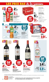 Promotion Soda dans le prospectus Super U, valable du 14/10/2025 au 19/10/2025 Promo Soda dans le catalogue Super U du moment à la page 18