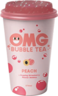 Bubble tea pêche - OMG dans le catalogue Aldi