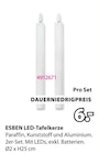 ESBEN LED-Tafelkerze für 6,00 € bei JYSK im Angebot ESBEN LED-Tafelkerze im aktuellen JYSK Prospekt