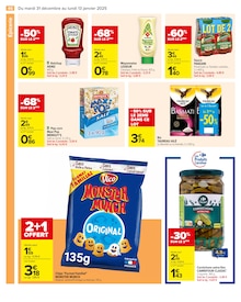 Promo Cornichons dans le catalogue Carrefour du moment à la page 48