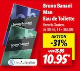 Man Eau de Toilette Angebote von Bruno Banani bei Lidl Beckum für 10,95 €