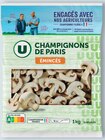 Promo Champignons de Paris émincés surgelés à 1,59 € dans le catalogue U Express à Lille