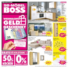 SB Möbel Boss Prospekt für Altentreptow: "WEIHNACHTSGELD GESCHENKT", 12 Seiten, 06.12.2025 - 12.12.2025