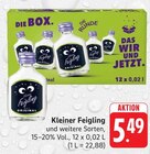 Kleiner Feigling bei Trinkgut im Prospekt "" für 5,49 €