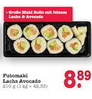 Aktuelles Futomaki Lachs Avocado Angebot bei E center in Frankfurt (Main) ab 8,89 €