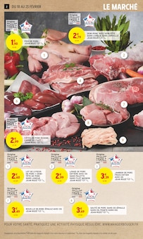 Prospectus Intermarché de la semaine "FOIRE AU PORC" avec 2 pages, valide du 18/02/2025 au 23/02/2025 pour Narbonne et alentours