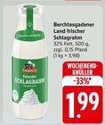 Aktuelles frischer Schlagrahm Angebot bei EDEKA in Pforzheim ab 1,99 €