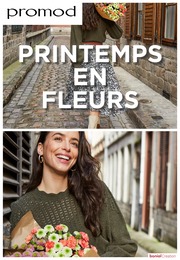Prospectus Promod "Printemps en fleurs", 10 pages, 23/03/2022 - 01/06/2022
