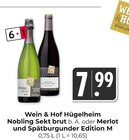 Aktuelles Nobling Sekt brut Angebot bei Hieber in Freiburg (Breisgau) ab 7,99 €