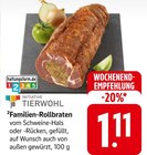 Familien-Rollbraten Angebote von INITIATIVE TIERWOHL bei EDEKA Ulm für 1,11 €