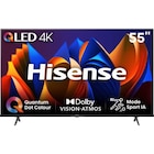 Téléviseur QLED 4K* - 139 cm - HISENSE en promo chez Carrefour Noisy-le-Sec à 399,99 €