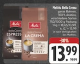Aktuelles Bella Crema Espresso Angebot bei E center in Würzburg ab 13,99 €