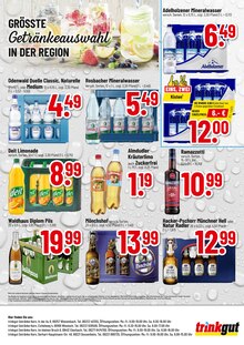 Trinkgut Prospekt der Woche "Aktuelle Angebote" Seite 2, 19.05.2025 bis 24.05.2025 für Wiesenbach Aktueller Trinkgut Prospekt "Aktuelle Angebote" Seite 2 von 2 Seiten für Wiesenbach