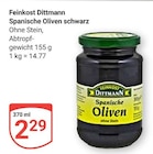 Aktuelles Spanische Oliven schwarz Angebot bei GLOBUS in Duisburg ab 2,29 €