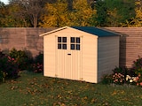 Promo Abri bois "tom" 4,32m²* à 469,00 € dans le catalogue Brico Dépôt à Loriol-sur-Drôme