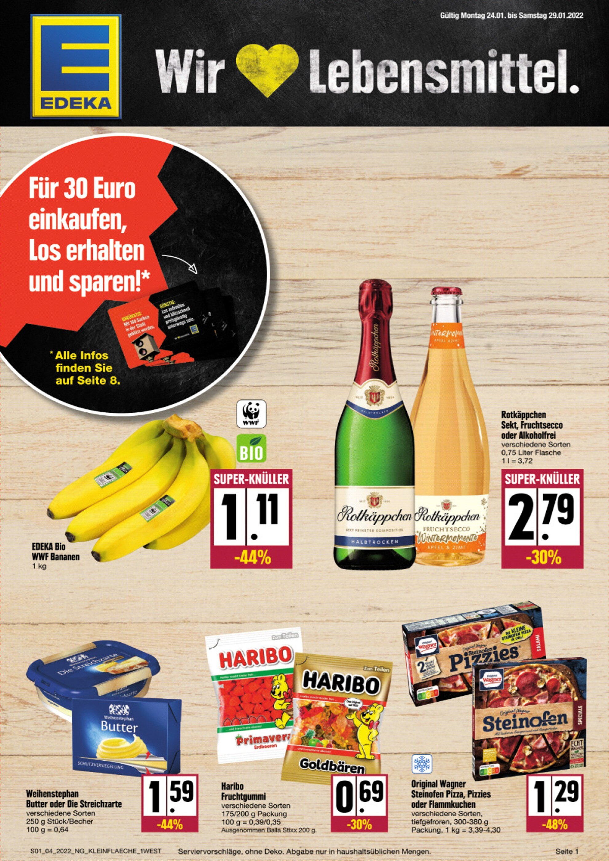nah und gut Prospekt für Nürnberg mit 8 Seiten nah und gut Prospekt für Nürnberg: "Top Angebote!", 8 Seiten, 24.01.2022 - 29.01.2022