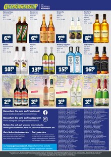 Whiskey im aktuellen Getränkewelt Prospekt (Krefeld) Whiskey im Getränkewelt Prospekt "DIE GETRÄNKEKÖNNER" mit 4 Seiten (Krefeld)