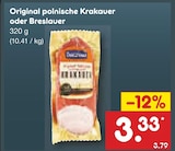 Aktuelles Original polnische Krakauer Angebot bei Netto Marken-Discount in Recklinghausen ab 3,33 €