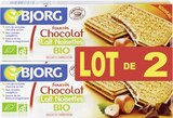 Fourrés Chocolat Lait Noisettes Bio - BJORG en promo chez Casino Supermarchés Perpignan à 4,59 €