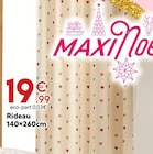 Rideau en promo chez Maxi Bazar Avignon à 19,99 €