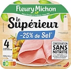 Jambon Le Supérieur conservation sans nitrite à Casino Supermarchés dans Belvédère-Campomoro