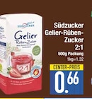 Gelier-Rüben-Zucker 2:1 im EDEKA Prospekt Gelier-Rüben-Zucker 2:1 von Südzucker im aktuellen EDEKA Prospekt für 0,66 €