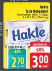 Toilettenpapier im Angebot bei EDEKA in Mönchengladbach Toilettenpapier Angebote von Hakle bei EDEKA Mönchengladbach für 2,70 €