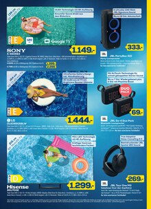 Fernseher im EURONICS Prospekt "GENAU RICHTIG. DIE DEALS DES SOMMERS." mit 10 Seiten (Fulda)