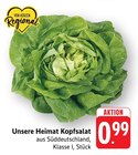 EDEKA - Unsere Heimat Kopfsalat Angebot im Prospekt Unsere Heimat Kopfsalat bei EDEKA im Prospekt "" für 0,99 €