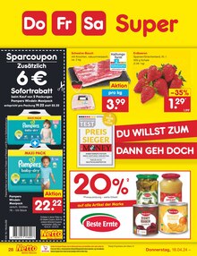 Erdbeeren im Netto Marken-Discount Prospekt "Aktuelle Angebote" mit 49 Seiten (Mannheim)