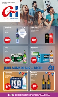 Coca Cola im aktuellen Getränke Hoffmann Prospekt (Bayreuth) Coca Cola im Getränke Hoffmann Prospekt "Aktuelle Angebote" mit 9 Seiten (Bayreuth)