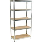 Étagère charges lourdes 5 tablettes - ARTIS en promo chez Carrefour Rillieux-la-Pape à 19,99 €