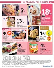 Offre Rôti De Chapon dans le catalogue E.Leclerc du moment à la page 21