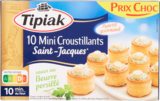 Mini Croustillants Saint-Jacques surgelés - TIPIAK à 4,30 € dans le catalogue Carrefour Market